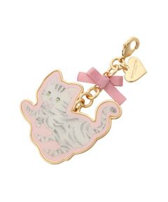 Samantha Thavasa Petit Choice / サマンサタバサプチチョイス チャーム | キャッツコレクション ファスナーチャーム(アメリカンショートヘア)