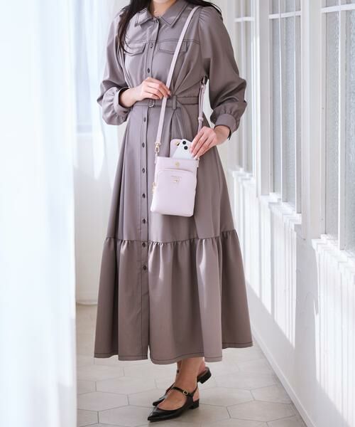 Samantha Thavasa Petit Choice / サマンサタバサプチチョイス ショルダーバッグ | リボンモチーフ スマホショルダー | 詳細14