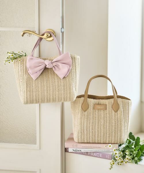 Samantha Thavasa Petit Choice / サマンサタバサプチチョイス トートバッグ | ビッグリボンかごバッグ | 詳細14