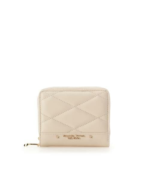 Samantha Thavasa Petit Choice / サマンサタバサプチチョイス 財布・コインケース・マネークリップ | キルトシリーズ 折財布（オフホワイト）