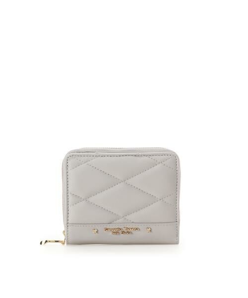 Samantha Thavasa Petit Choice / サマンサタバサプチチョイス 財布・コインケース・マネークリップ | キルトシリーズ 折財布（ライトブルー）