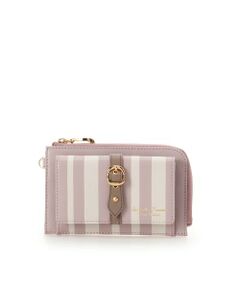 Samantha Thavasa Petit Choice / サマンサタバサプチチョイス 財布・コインケース・マネークリップ | ストライプフロントベルト フラグメントケース