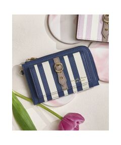 Samantha Thavasa Petit Choice / サマンサタバサプチチョイス 財布・コインケース・マネークリップ | ストライプフロントベルト フラグメントケース