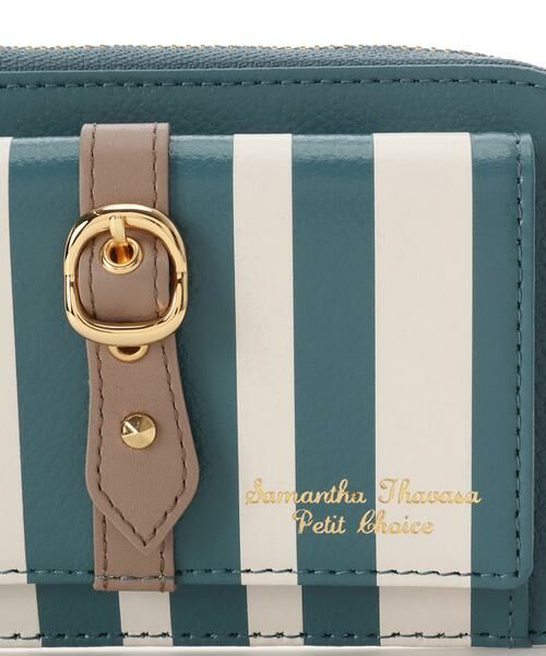 Samantha Thavasa Petit Choice / サマンサタバサプチチョイス 財布・コインケース・マネークリップ | ストライプフロントベルト フラグメントケース | 詳細12