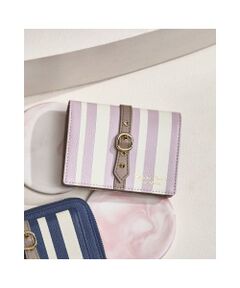 Samantha Thavasa Petit Choice / サマンサタバサプチチョイス 財布・コインケース・マネークリップ | ストライプフロントベルト 二つ折り財布