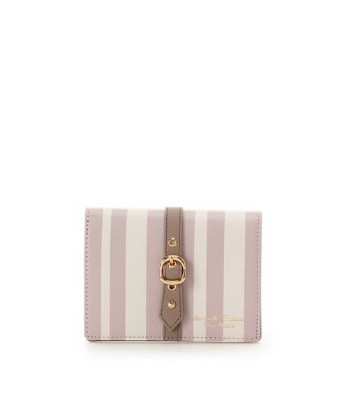 Samantha Thavasa Petit Choice / サマンサタバサプチチョイス 財布・コインケース・マネークリップ | ストライプフロントベルト 二つ折り財布 | 詳細1