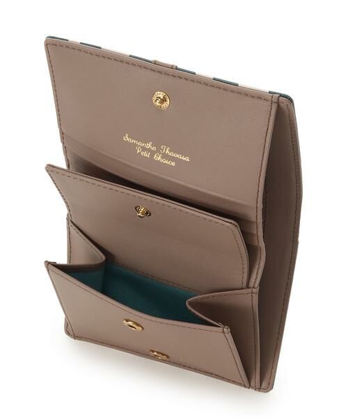 Samantha Thavasa Petit Choice / サマンサタバサプチチョイス 財布・コインケース・マネークリップ | ストライプフロントベルト 二つ折り財布 | 詳細13