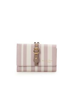 Samantha Thavasa Petit Choice / サマンサタバサプチチョイス 財布・コインケース・マネークリップ | ストライプフロントベルト 口金折財布