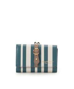 Samantha Thavasa Petit Choice / サマンサタバサプチチョイス 財布・コインケース・マネークリップ | ストライプフロントベルト 口金折財布