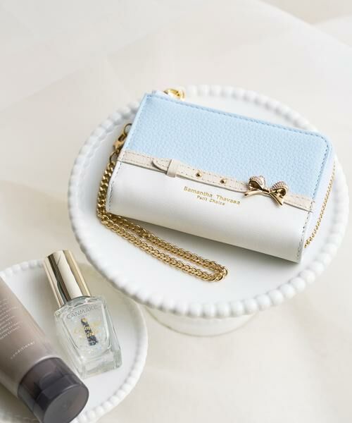 Samantha Thavasa Petit Choice / サマンサタバサプチチョイス キーケース | ビジューリボンバイカラー キーケース | 詳細20
