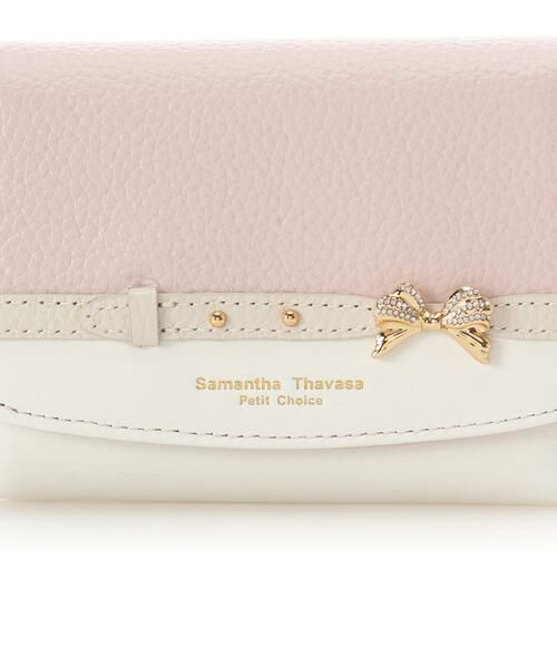 大人気!! Samantha Thavasa Petit Choice ビジューリボン 長財布 サマンサタバサプチチョイス Samantha Thavasa Petit Choice