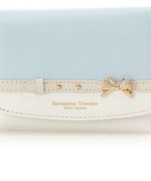 Samantha Thavasa Petit Choice / サマンサタバサプチチョイス 財布・コインケース・マネークリップ | ビジューリボンバイカラー 折財布 | 詳細18