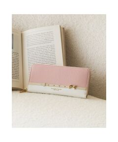 Samantha Thavasa Petit Choice / サマンサタバサプチチョイス 財布・コインケース・マネークリップ | ビジューリボンバイカラー 長財布