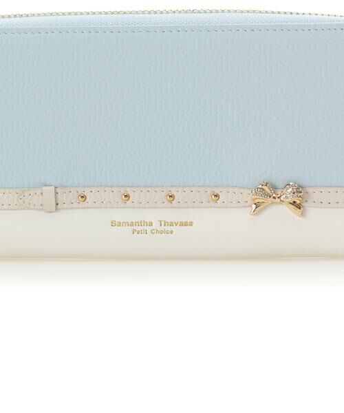 Samantha Thavasa Petit Choice / サマンサタバサプチチョイス 財布・コインケース・マネークリップ | ビジューリボンバイカラー 長財布 | 詳細20