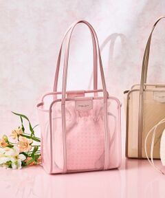 Samantha Thavasa Petit Choice / サマンサタバサプチチョイス トートバッグ | チュールトートバッグ