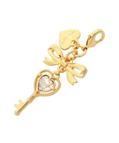 Samantha Thavasa Petit Choice / サマンサタバサプチチョイス チャーム | ハートキーモチーフ ファスナーチャーム