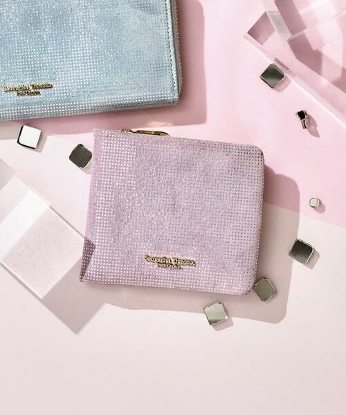 Samantha Thavasa Petit Choice / サマンサタバサプチチョイス 財布・コインケース・マネークリップ | オーロラカラーピッグレザー 二つ折り財布 | 詳細14