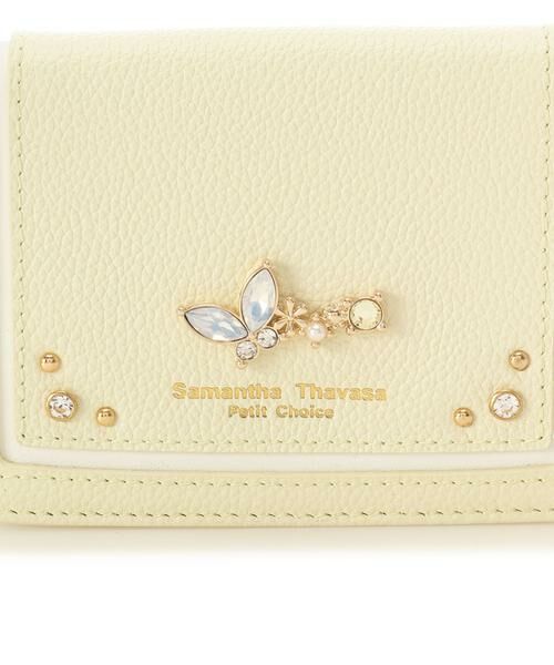 Samantha Thavasa Petit Choice / サマンサタバサプチチョイス カードケース・名刺入れ・定期入れ | バタフライビジュー パスケース | 詳細9