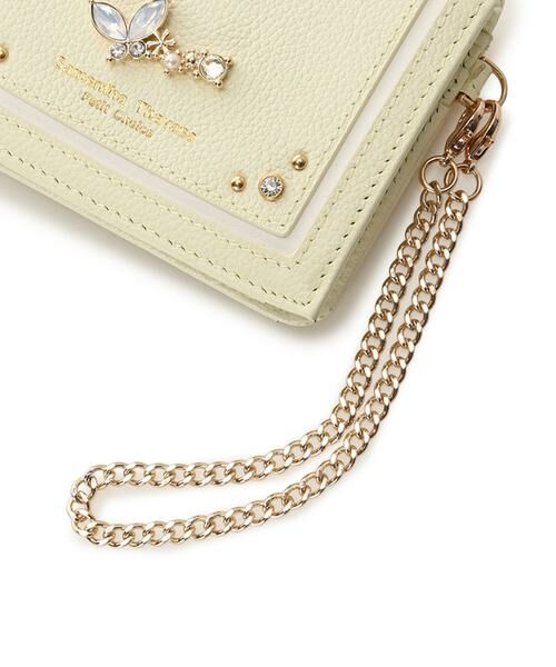 Samantha Thavasa Petit Choice / サマンサタバサプチチョイス カードケース・名刺入れ・定期入れ | バタフライビジュー パスケース | 詳細10