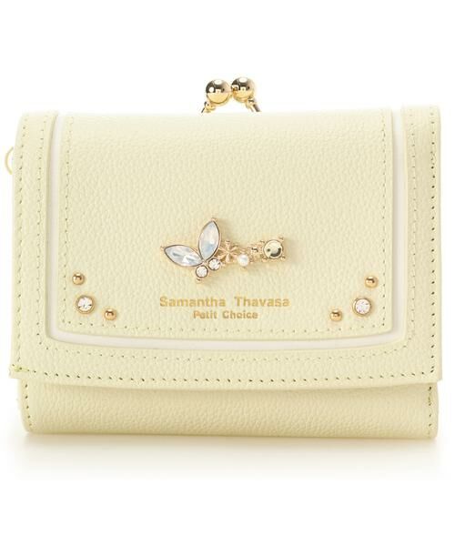 Samantha Thavasa Petit Choice / サマンサタバサプチチョイス 財布・コインケース・マネークリップ | バタフライビジュー 折財布 | 詳細10