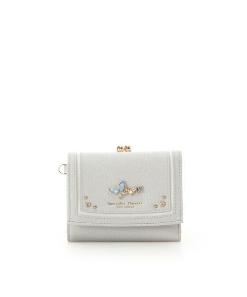 Samantha Thavasa Petit Choice / サマンサタバサプチチョイス 財布・コインケース・マネークリップ | バタフライビジュー 折財布 | 詳細13