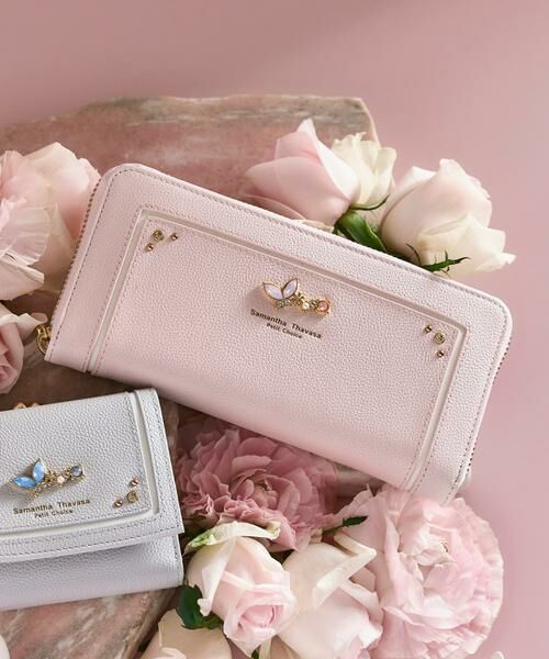 Samantha Thavasa Petit Choice / サマンサタバサプチチョイス 財布・コインケース・マネークリップ | バタフライビジュー 長財布 | 詳細8