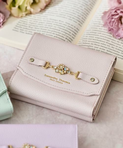 Samantha Thavasa Petit Choice / サマンサタバサプチチョイス 財布・コインケース・マネークリップ | フラワービット 折財布 | 詳細8