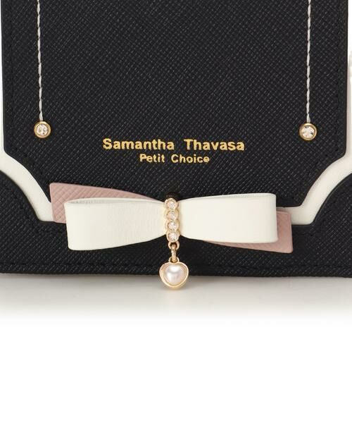 Samantha Thavasa Petit Choice / サマンサタバサプチチョイス カードケース・名刺入れ・定期入れ | バイカラーリボン パスケース | 詳細6