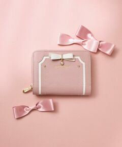 Samantha Thavasa Petit Choice / サマンサタバサプチチョイス 財布・コインケース・マネークリップ | バイカラーリボン 折財布