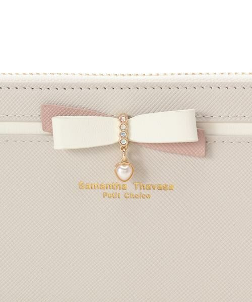 Samantha Thavasa Petit Choice / サマンサタバサプチチョイス 財布・コインケース・マネークリップ | バイカラーリボン 長財布 | 詳細13