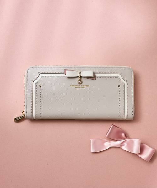 Samantha Thavasa Petit Choice / サマンサタバサプチチョイス 財布・コインケース・マネークリップ | バイカラーリボン 長財布 | 詳細14