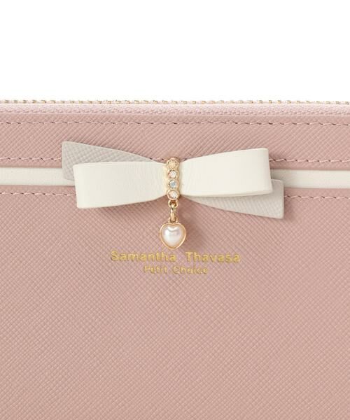 Samantha Thavasa Petit Choice / サマンサタバサプチチョイス 財布・コインケース・マネークリップ | バイカラーリボン 長財布 | 詳細20