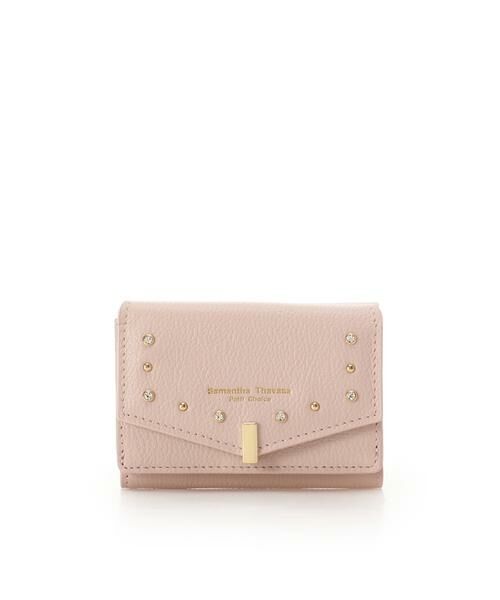 Samantha Thavasa Petit Choice / サマンサタバサプチチョイス 財布・コインケース・マネークリップ | ゴールドスタッズ ミニ折財布 | 詳細13