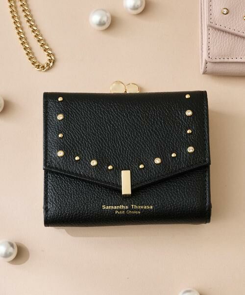 Samantha Thavasa Petit Choice / サマンサタバサプチチョイス 財布・コインケース・マネークリップ | ゴールドスタッズ 折財布 | 詳細8