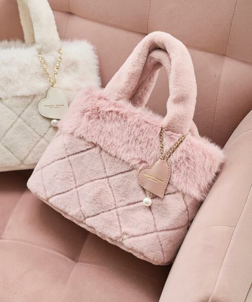 Samantha Thavasa Petit Choice / サマンサタバサプチチョイス ショルダーバッグ | キルティングファーバッグ | 詳細17