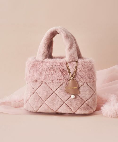 Samantha Thavasa Petit Choice / サマンサタバサプチチョイス ショルダーバッグ | キルティングファーバッグ | 詳細18