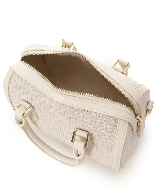 Samantha Thavasa Petit Choice / サマンサタバサプチチョイス ショルダーバッグ | ツイード ボストンバッグ | 詳細12