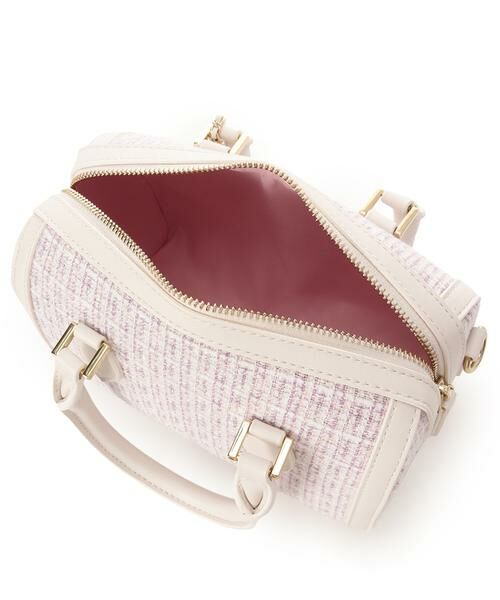 Samantha Thavasa Petit Choice / サマンサタバサプチチョイス ショルダーバッグ | ツイード ボストンバッグ | 詳細20