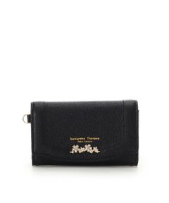 Samantha Thavasa Petit Choice / サマンサタバサプチチョイス キーケース | ラメフラワービジュー キーケース