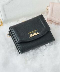 Samantha Thavasa Petit Choice / サマンサタバサプチチョイス 財布・コインケース・マネークリップ | ラメフラワービジュー 折財布