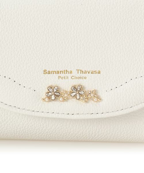 Samantha Thavasa Petit Choice / サマンサタバサプチチョイス 財布・コインケース・マネークリップ | ラメフラワービジュー 折財布 | 詳細12