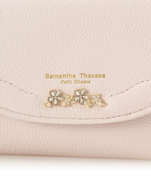 Samantha Thavasa Petit Choice / サマンサタバサプチチョイス 財布・コインケース・マネークリップ | ラメフラワービジュー 折財布 | 詳細18