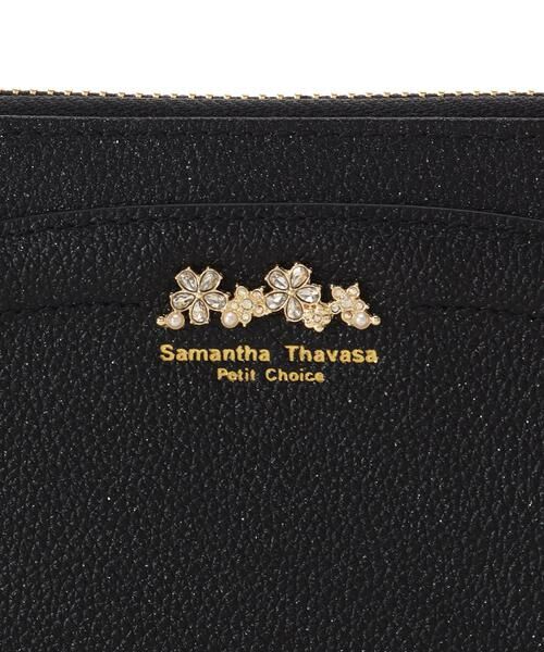 Samantha Thavasa Petit Choice / サマンサタバサプチチョイス 財布・コインケース・マネークリップ | ラメフラワービジュー 長財布 | 詳細6