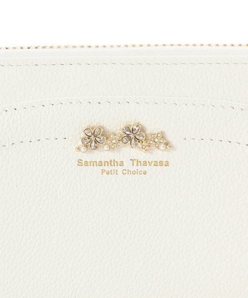Samantha Thavasa Petit Choice / サマンサタバサプチチョイス 財布・コインケース・マネークリップ | ラメフラワービジュー 長財布 | 詳細13