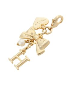 Samantha Thavasa Petit Choice / サマンサタバサプチチョイス チャーム | リボンイニシャルファスナーチャーム(H)