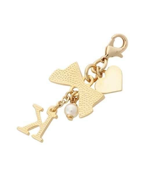 Samantha Thavasa Petit Choice / サマンサタバサプチチョイス チャーム | リボンイニシャルファスナーチャーム(K) | 詳細1