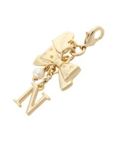 Samantha Thavasa Petit Choice / サマンサタバサプチチョイス チャーム | リボンイニシャルファスナーチャーム(N)