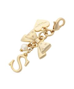 Samantha Thavasa Petit Choice / サマンサタバサプチチョイス チャーム | リボンイニシャルファスナーチャーム(S)