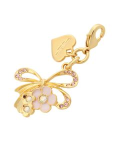 Samantha Thavasa Petit Choice / サマンサタバサプチチョイス チャーム | リボンフラワーファスナーチャーム