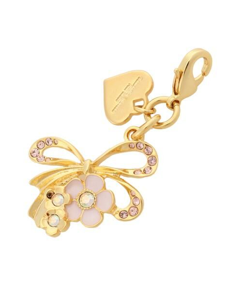 Samantha Thavasa Petit Choice / サマンサタバサプチチョイス チャーム | リボンフラワーファスナーチャーム（ピンク）